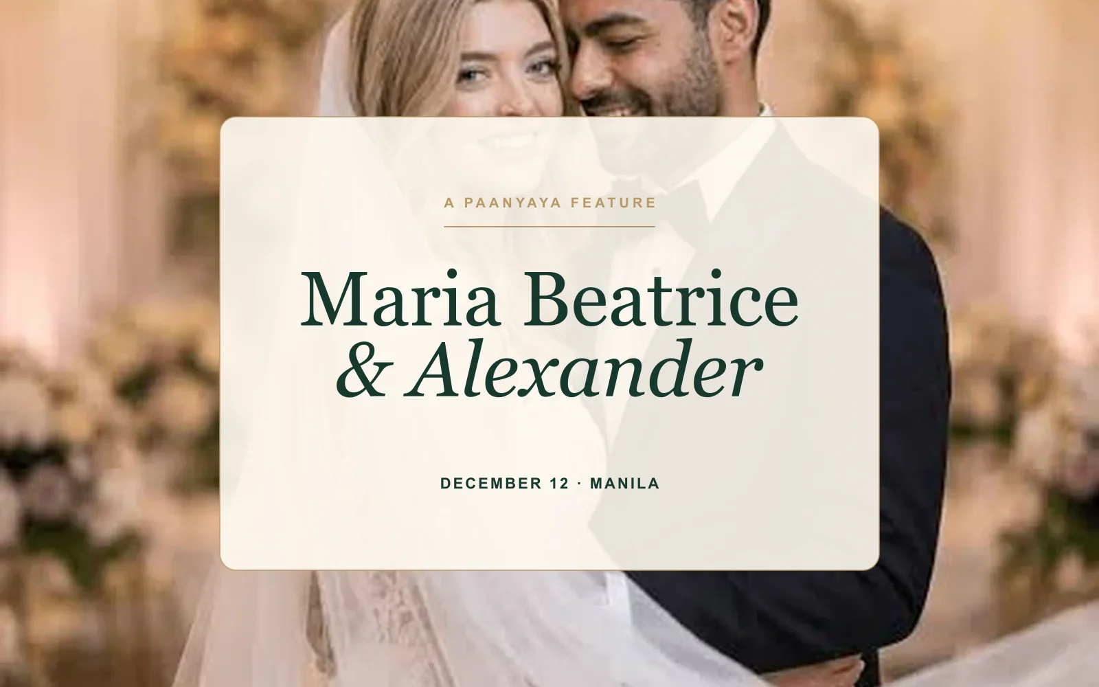 Desktop preview of Santos–Reyes Filipiniana Wedding